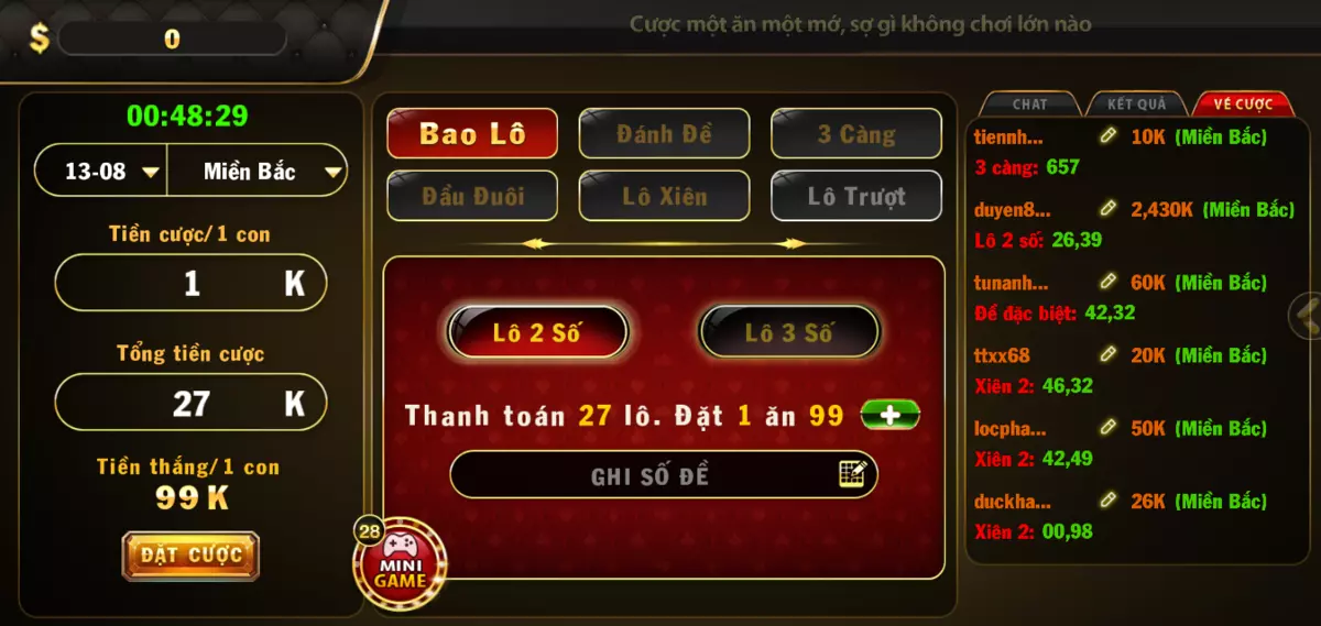 Chiến thuật chơi lô đề – xổ số tại go 88 luôn thắng